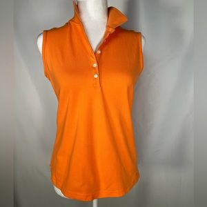 IZOD sleeveless polo shirt
